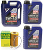 Mann Oil Change Kit w Filter HU925/4x + LiquiMoly5W-40 Compatible with 96-06 BMW E36/E39/E46/E83 2.5L OR 3.0L M54