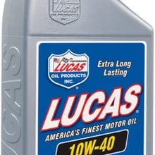Lucas Oil 10275 SAE 10W-40 Motor Oil - 1 Quart Bottle