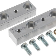 Synergy Manufacturing 8086-02 Jeep JK Rear Sway Bar Drop Bracket Kit, Billet Alum. 1.0'' drop