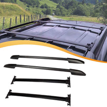AMFULL 4Pcs Roof Rack + Side Rails Cargo Carrier For Toyota Highlander 2008-2013 Rooftop Luggage Crossbars - Max Load Up To