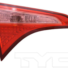 For 2017 Toyota Corolla Driver Side Rear Inner Tail Light CAPA Certified With TO2802135 - Replaces 81590-02A50 ;Halogen