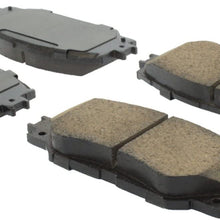StopTech 308.12100 Street Brake Pads; Front with Shims and Hardware