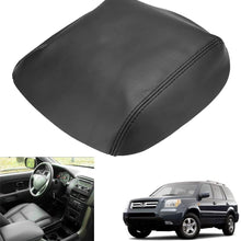QKPARTS Real Leather Center Console Lid Armrest Cover Fits 2009-2015 Honda Pilot Black NEW