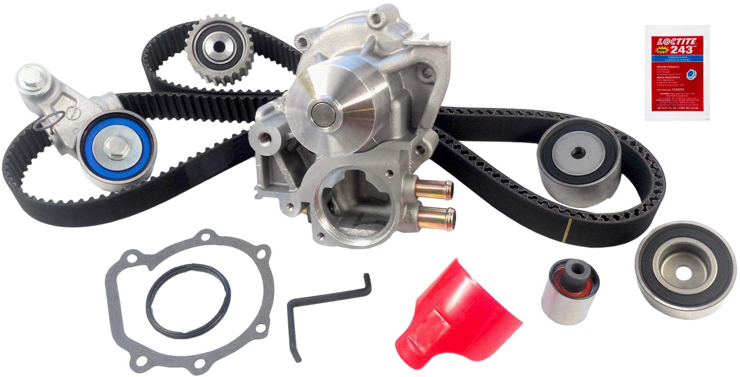 ACDelco TCKWP328 Professional Timing Belt and Water Pump Kit with Tensioner and 4 Idler Pulleys