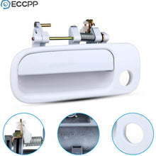 ECCPP Door Handle Exterior Outside Outer Front Driver Side for 1992-1996 Toyota Camry White