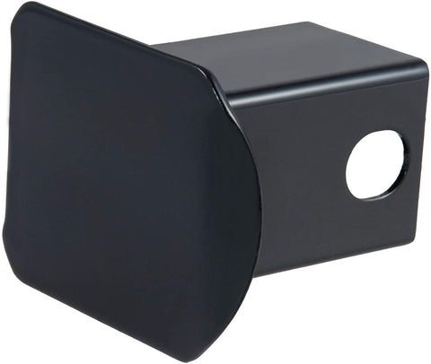 CURT 22750 Black Steel Trailer Hitch Cover, Fits 2-Inch Receiver