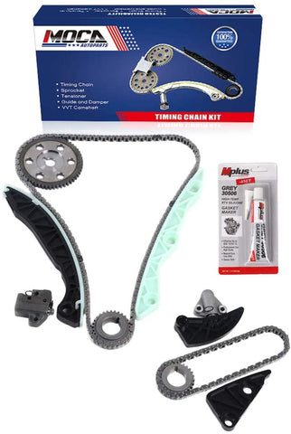 MOCA Timing Chain Kit for 2006-2007 Hyundai Sonata & 2007-2010 Kia Rondo & Kia Magentis & 2006-2010 Kia Optima 2.4L L4 DOHC