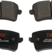 TRW TPC1386 Premium Ceramic Rear Disc Brake Pad Set