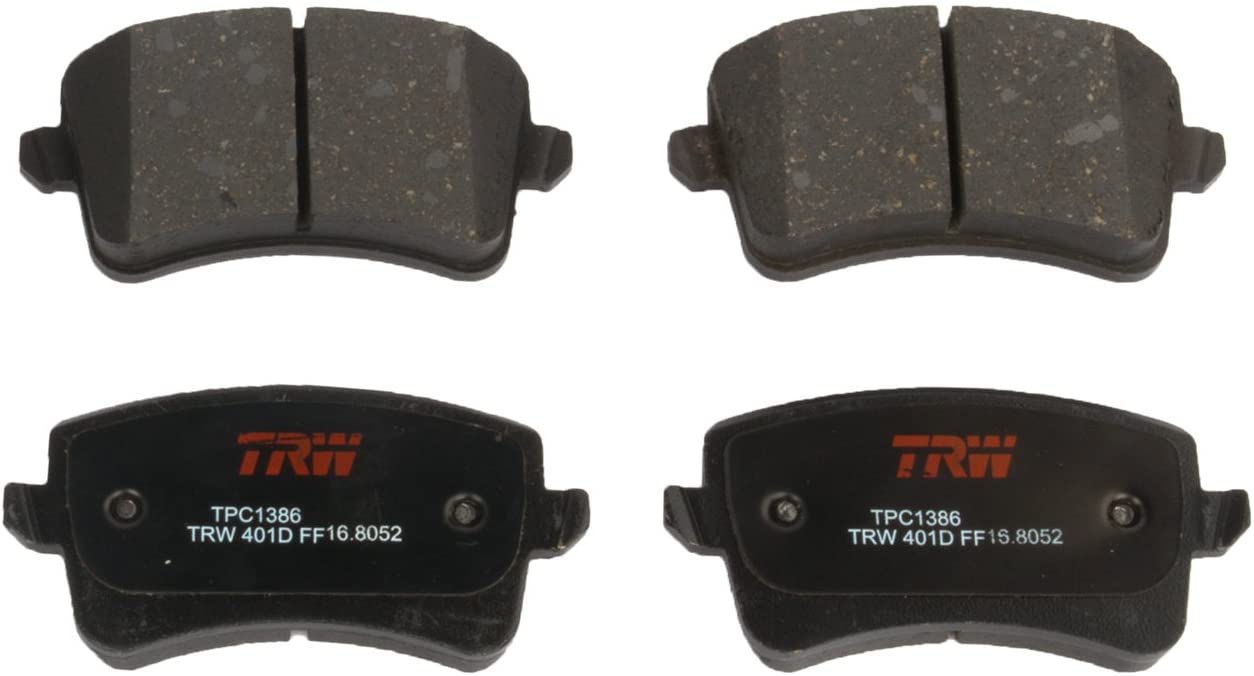 TRW TPC1386 Premium Ceramic Rear Disc Brake Pad Set