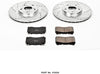 Power Stop K3029 Front Brake Kit with Drilled/Slotted Brake Rotors and Z23 Evolution Ceramic Brake Pads