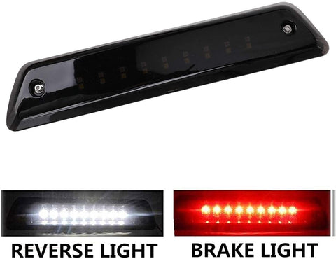 LED 3rd Brake Light fit for Ford F150 2009, 2010, 2011, 2012, 2013, 2014 Reverse Lamp High Mount Tail Light Smoke Lens Waterproof