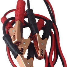12' Battery Jumper Cables With 10 Gauge Cables And Copper Clips