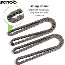 SCITOO Timing Chain Kit fits for 1997 2004 TS20387B for ford Crown Victoria E-150 E-250 Club Wagon Econoline 4.6L