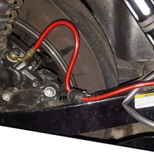 Ruizhi Motorcycle Dirt Bike Braided Steel Hydraulic Reinforce Brake Line Clutch Oil Hose Tube 700-1200mm (Red,1.2M)