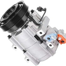 AC Compressor & A/C Repair Kit, Air Condition Compressor Replacement Part Fit for Hyundai Santa Fe V-6 2.7L 2001-2006 CO10957SC