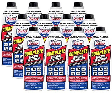 Lucas Complete Engine Treatment Cleaner & Lubricator (16 oz) - Pack of ...