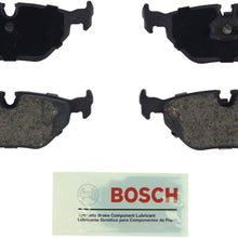 Bosch BE692 Blue Disc Brake Pad Set for Select BMW 318i, 318is, 318ti, 323Ci, 323i, 323is, 323ti, 325Ci, 325i, 325xi, 328Ci, 328i, 328is, 525i, 528i, 530i, 540i, Z3, Z4 - REAR