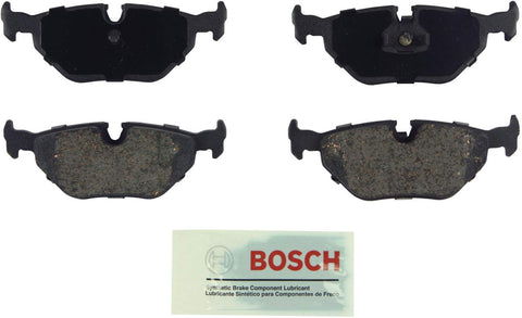 Bosch BE692 Blue Disc Brake Pad Set for Select BMW 318i, 318is, 318ti, 323Ci, 323i, 323is, 323ti, 325Ci, 325i, 325xi, 328Ci, 328i, 328is, 525i, 528i, 530i, 540i, Z3, Z4 - REAR