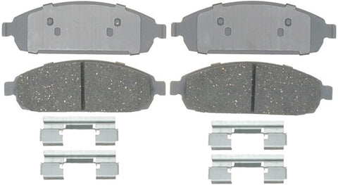 ACDelco 14D1080CH Advantage Ceramic Front Disc Brake Pad Set with Hardware