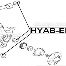 FEBEST HYAB-EF2 Rear Arm Bushing Assembly