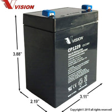Vision CP1223F1 Battery