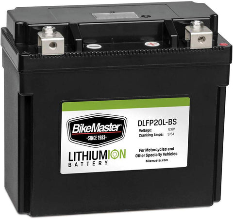 BikeMaster Lithium Ion Battery DLFP-20L-BS