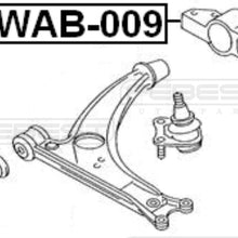 FEBEST VWAB-009 Control Arm Bushing