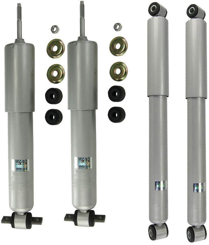 SENSEN 2442 Full Set of Shocks for 99-07 Chevrolet Silverado 1500 RWD