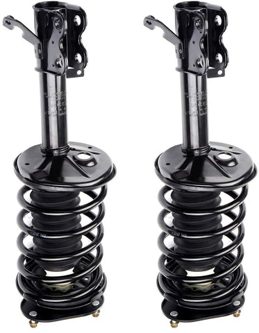 HUBDEPOT 2PC Front Pair Complete Strut & Coil Spring Assembly fit for 1998-2002 Chevrolet Prizm,1993-2002 Toyota Corolla [US Stock]