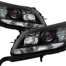 (not fit LS) Chevy Malibu 2013-15 Projector Headlights With Black Housing
