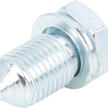 X AUTOHAUX Car Engine Oil Drain Plug Replacement N90813202