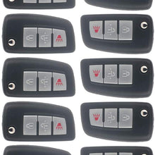 OCPTY 10X Uncut Keyless Entry Remote Control Key Fob Transmitter Replacement fit for 14-18  Nissan Rogue ADP12548301S