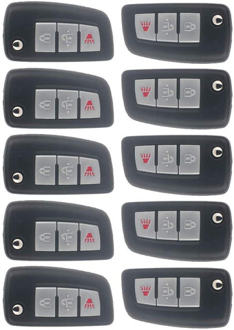 CTCAUTO Replacement Key Fob Keyless Entry Remote for Rogue 2014-2018  Replacement OEM ADP12548301S pack of 10