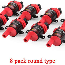 Big Autoparts GN10119 10457730 UF262 C1251 D585 Ignition Coil Pack Round Type for Chevrolet GMC Buick Hummer Isuzu Cadillac 4.8 5.3 6.0 8.1 V8, 8 Pack