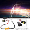 Akozon LED Decoders 2Pcs Car LED Decoders for 9005/9006 Headlight Anti Hyper Flash No Error Load Resistor Wiring Harness