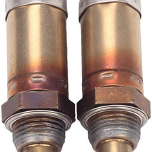 MOSTPLUS O2 Male Oxygen Sensor Up Down Stream Compatible with Ford F-150 F-250 5.4L (Set of 4) (4)