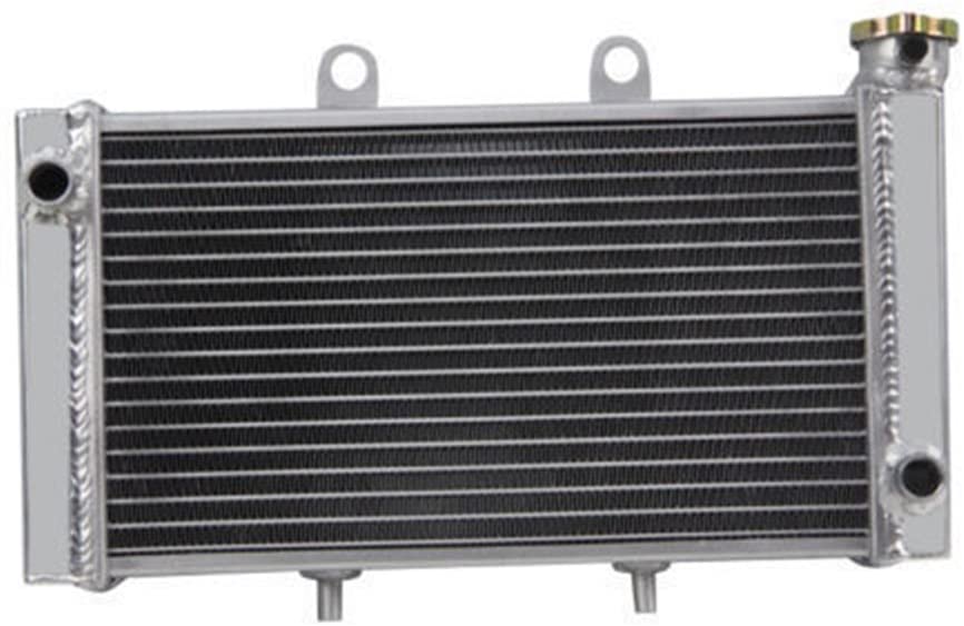 OzCoolingParts Pro Full Aluminum Oversized ATV Radiator for Yamaha Honda ECX 50 70 90 CC Quad ATV Apex Eton