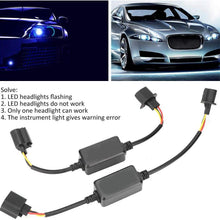Acouto LED Headlight Decoder, H13/9008 12V-14V Decoder Flash Error Fault Cancel