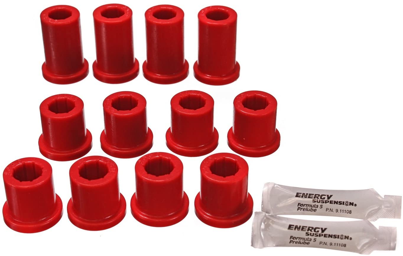 Energy Suspension 8.2102R Front Spring and Shackle Bushing