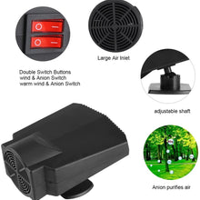 Samfox Car Defroster, Portable Car Windshield Window Defroster Ceramic Heater Cooler Fan, 12V 250W
