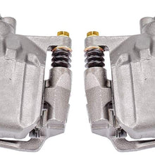 Callahan CCK05324 [2] FRONT Premium Semi-Loaded Original Brake Caliper Pair + Hardware [ fit Honda Civic ]