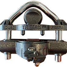 Trimax UMAX50D Deluxe Universal Dual Purpose Trailer Coupler Lock with Integrated U-Lock