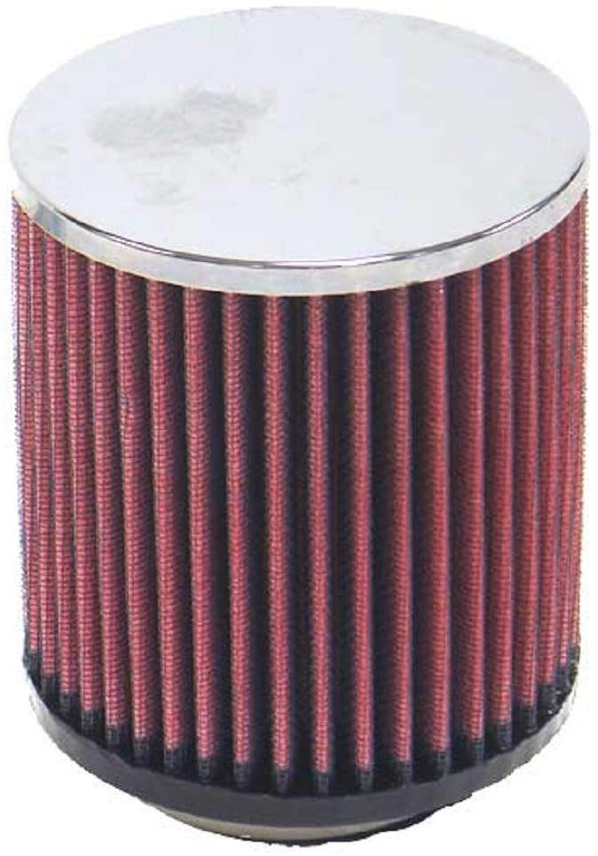 K&N Universal Clamp-On Air Filter: High Performance, Premium, Washable, Replacement Engine Filter: Flange Diameter: 2.875 In, Filter Height: 5 In, Flange Length: 0.625 In, Shape: Round, RC-3710
