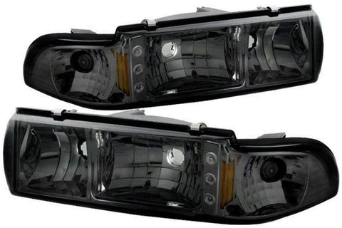 Spyder Auto HD-ON-CCP91-1PC-LED-SM Crystal LED Headlight