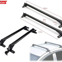 SHZICMY 2Pcs Car Top Roof Rack Bars Luggage Cargo Carrier Rack Anti Theft Car Roof Bars Adjustable Window Frame for 11-16 Chevrolet Cruze (US Stock)