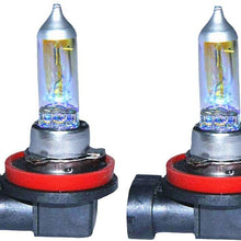 LEZEN H11 12V 55W 3000K Golden Yellow Car Halogen Bulb (Pack of 2)