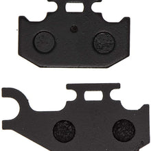 NICHE Brake Pad Kit For Can-Am Commander Max 1000 705600398 705601147 705601149 705601150 Complete Semi-Metallic