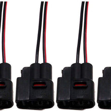 D&HO New Kit Ignition Coil Connector Pigtail Plug Harness for Toyota Supra Lexus 4pcs