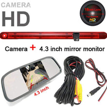 Super HD 1280x720 Pixels 1000 TV Lines 3rd Brake Light Reversing Camera Brake lamp Parking Camera Back up for Mercedes Benz Vito W447 Kasten Tourer V260 Mixto 3 ab 2014+7" car Reverse Monitor