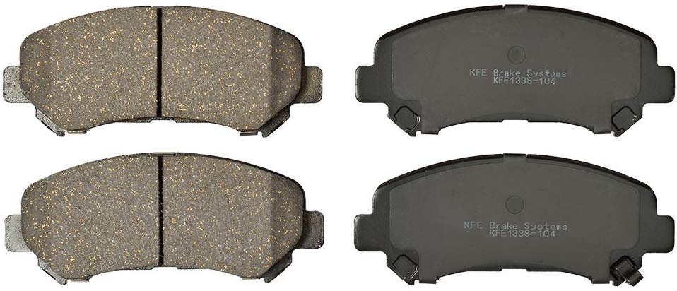 KFE Ultra Quiet Advanced KFE1338-104 Premium Ceramic FRONT Brake Pad Set